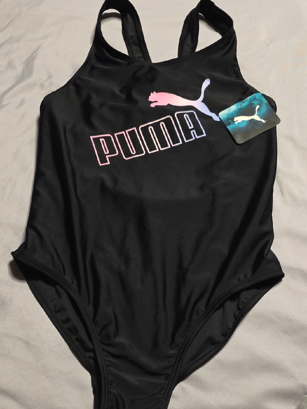 Puma Racerback Swimsuit - Picture 4 of 4